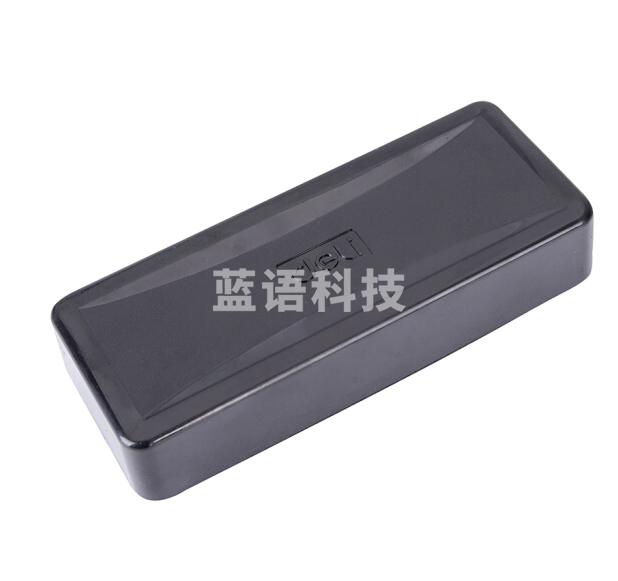得力(deli)黑色白板擦 磁性白板擦正面可吸附黑板擦白板配件 50*125*25mm