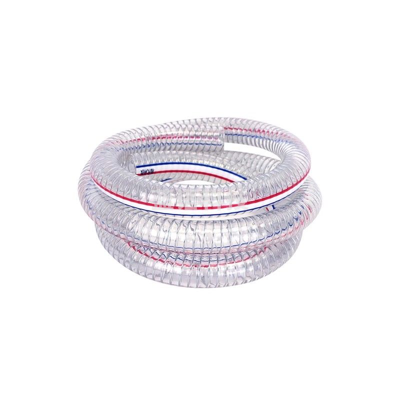 pvc钢丝管软管透明耐高温塑料2寸油管子厚高压水管 内径50mm