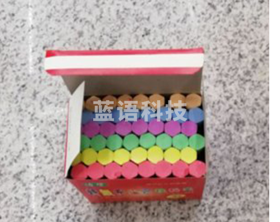 博学 六角粉笔 (50盒/箱彩色)