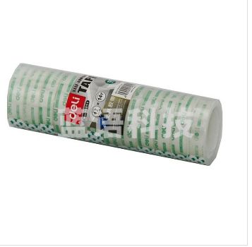 得力30011文具胶带 12卷/筒