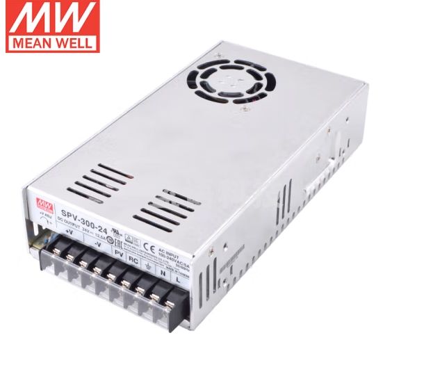 明纬（MEANWELL）SPV-300-12带PFC功能开关电源 输出电压可调（300W左右）全范围输出12V25A