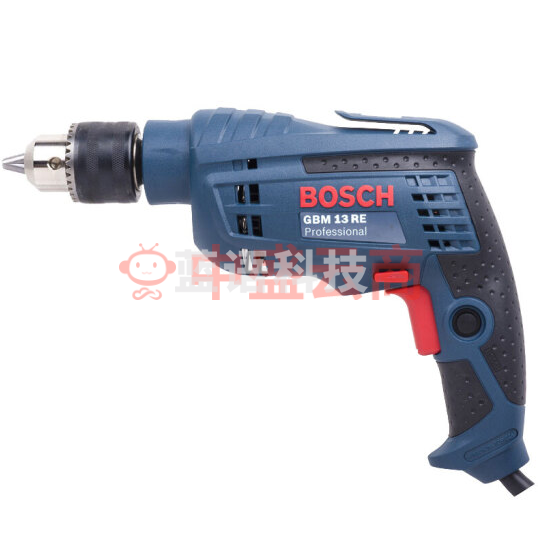 博世（BOSCH） GBM 13 RE 手电钻电动螺丝刀手枪钻 600瓦插电式 正反转无级变速 工业级