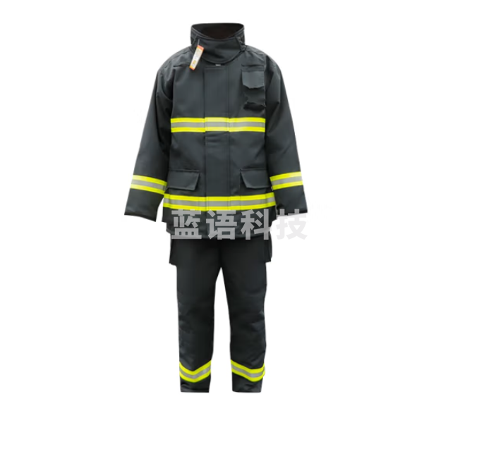 唐安 消防服 消防员灭火防护服阻燃隔热耐高温微型消防站配备消防员服装演习 14款消防服两件套（3C认证）