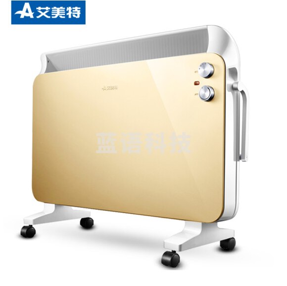 艾美特 取暖器 电暖器电暖气片电热器家用办公浴室欧式快热炉 HC22132-W