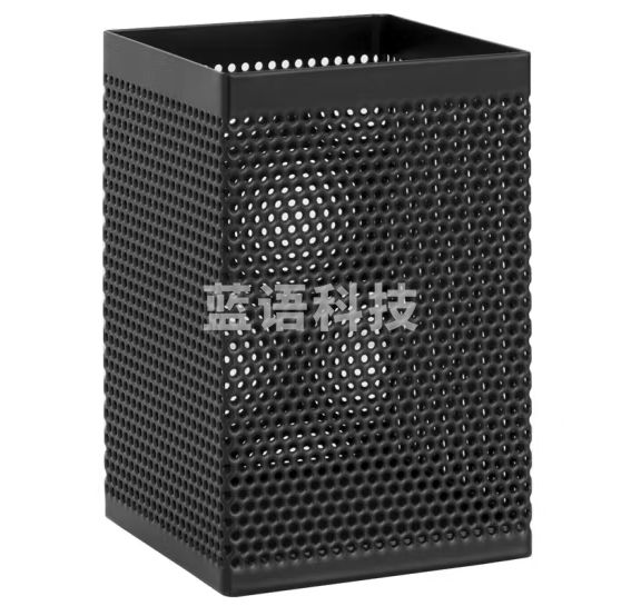 得力 908笔筒 黑色 1只装