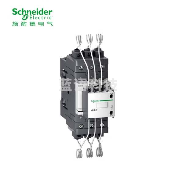 施耐德电气 TeSys D 62KVar 220VAC 1常开+2常闭 LC1DWK12M5C 电容接触器