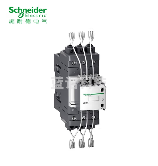施耐德电气 TeSys LC1D国产 60KVar 1NO+2NC 220VAC LC1DWK12M7C 电容接触器