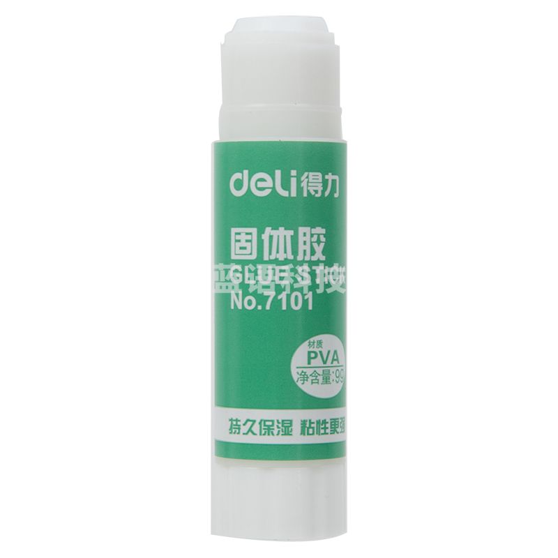 得力(deli) 384只/箱 固体胶7101Z胶棒胶水办公文具固体胶棒手工胶棒9g