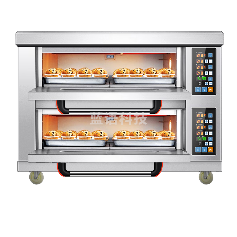 喜莱盛 商用烤箱大型烘焙电烤箱 烤披萨面包月饼烤地瓜大容量烤箱精准温控二层四盘WL-015-24