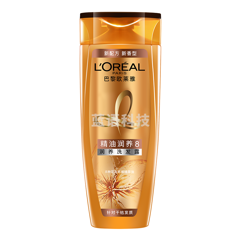 欧莱雅精油润养洗发露200ml(滋养干枯柔顺顺滑)(新老包装随机发货)