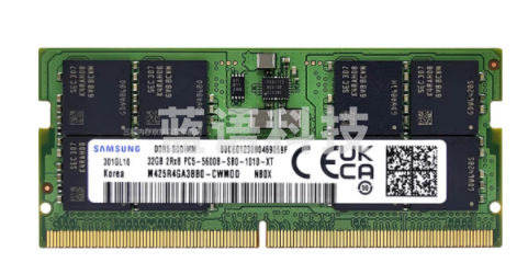 三星 SAMSUNG 笔记本内存条 32G DDR5 5600频率