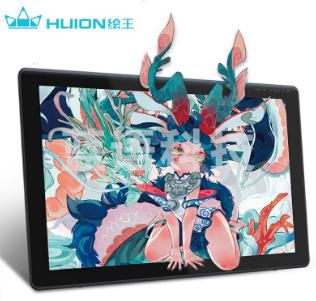 （下单前请咨询）绘王（HUION）KAMVAS 22 PLUS数位屏 手绘屏 电脑绘画屏 可连手机绘图屏手写屏