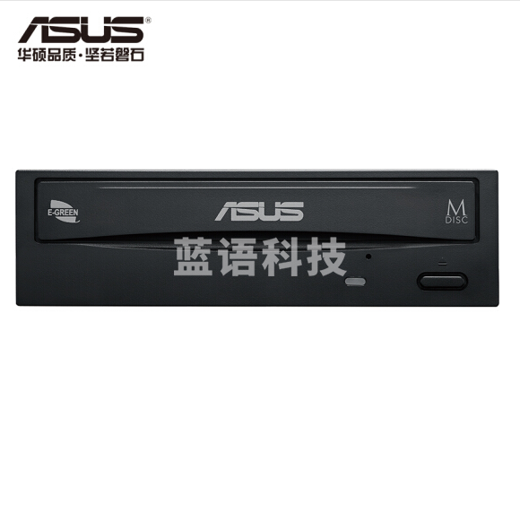 华硕(ASUS) 24倍速 SATA DVD刻录机 黑色(DRW-24D5MT)