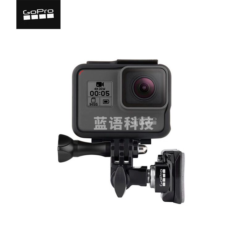GOPRO通用配件 头盔前置+侧边固定座 适用于系列相机 头盔前置+侧边固定座 官方标配