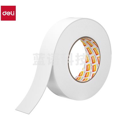 得力30416-EVA泡棉双面胶带36mm*5y*2.5mm(1卷/袋) 单位：袋