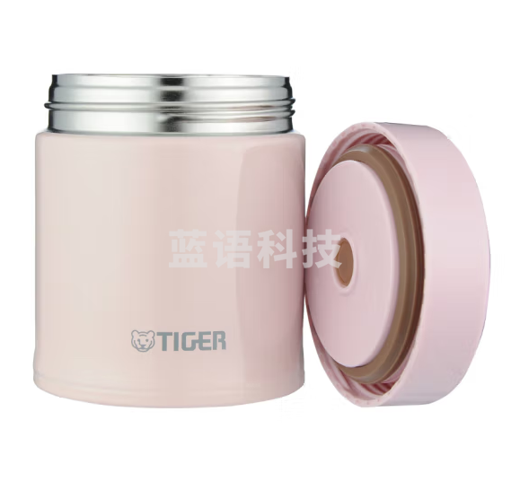 虎牌（TIGER）焖烧杯大容量真空不锈钢焖烧保温便当盒MCH-A50C-PF浅粉色500ml