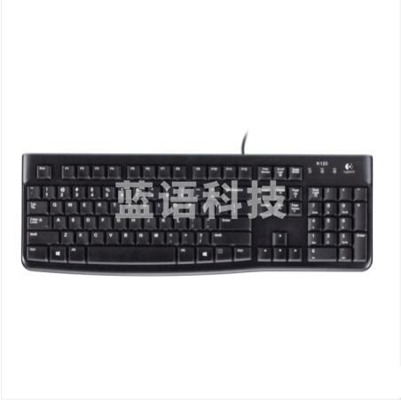 罗技(Logitech)K120有线键盘USB电脑台式机笔记本家用办公全尺寸键盘