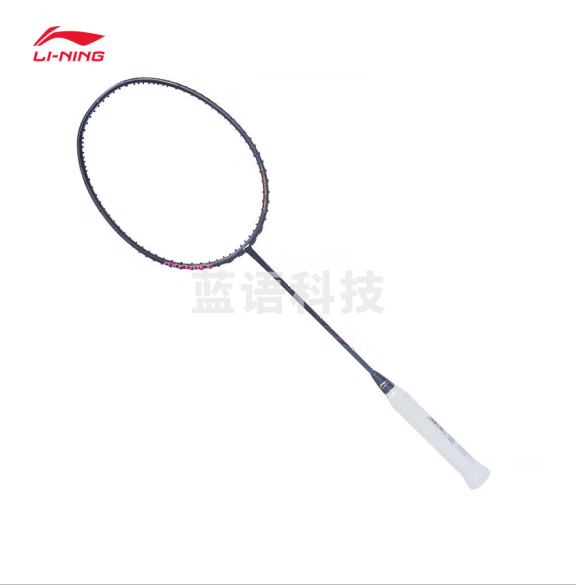 李宁羽毛球拍雷霆80进攻型专业单拍未穿线黑色4U AYPT271