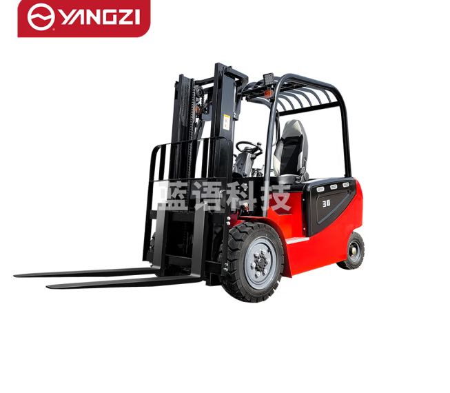 扬子（YANGZI）电动叉车座驾式堆高车四轮平衡重液压装卸车2吨堆垛车 CPD20-30C 高配电动2吨3米