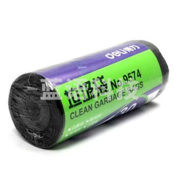 得力(deli) 垃圾袋加厚 9574 50*59cm(30个/卷)