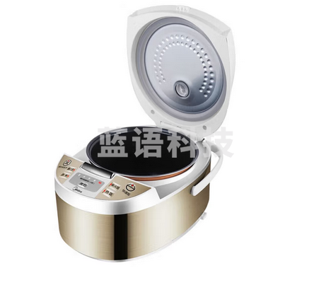 美的（Midea） 电饭煲 精铸发热盘 简单易控 黑晶内胆家用迷你小电饭锅 4升智能煲WFD4015