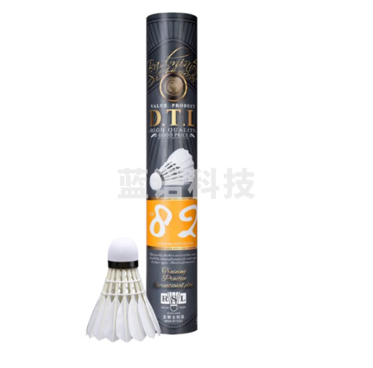 亚狮龙(RSL)羽毛球训练练习羽球大桐利DTL-82 77速12只装桶