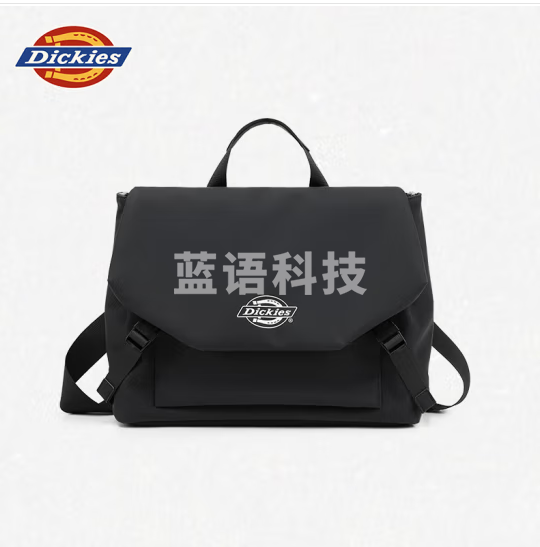 Dickies轻便斜挎包男士邮差包女休闲单肩包多功能帆布胸腰包大容量挎肩包