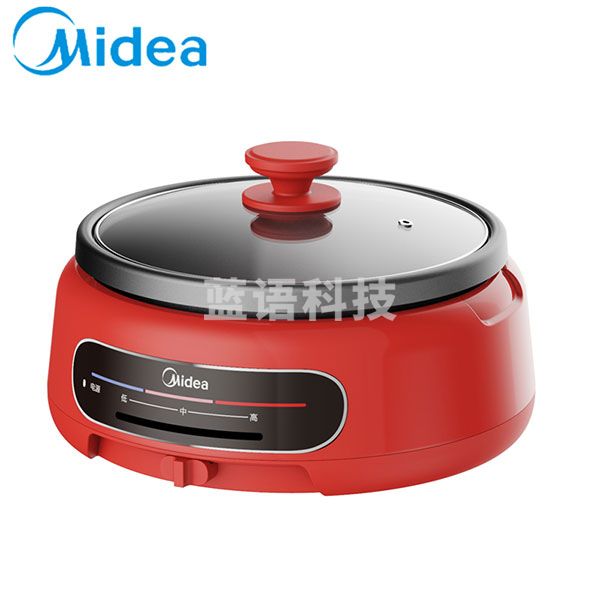 美的（Midea）多功能锅电火锅 多用途锅智能防干烧大容量多功能分体 MC-EHG2801