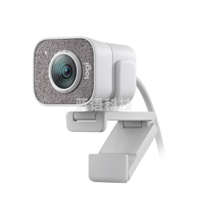 罗技(Logitech) StreamCam   高清摄像头 台式电脑笔记本视频会议直播摄像头带麦克风 白色
