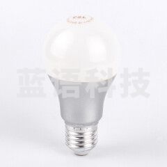 佛山照明/FSL 5W E27 6500K 室内照明灯具   LED灯泡节能球泡5W螺旋口E27炫银日光色6500K