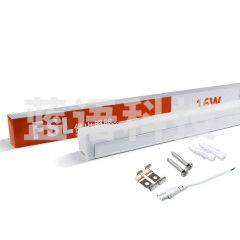 佛山照明/FSL 一体化 T5 LED 16W 3000K 1.2M 室内照明灯具   LED灯管T5一体化支架灯管套装1.2米16W黄光3000K 两插口