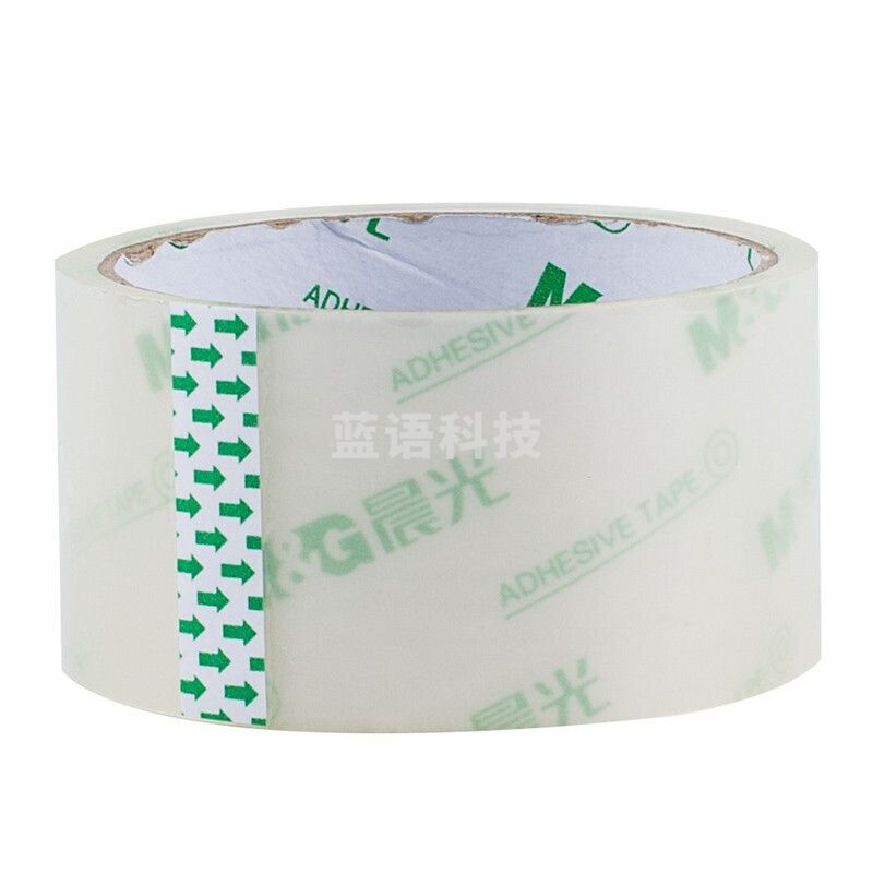 晨光（M&G）普惠普透不易断裂普透封箱胶带 透明胶布快递打包胶带 48mm*30y 6卷/筒  AJD95781