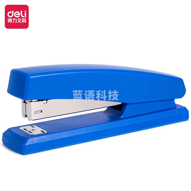 得力0435常规订书机(蓝)(6台起送)