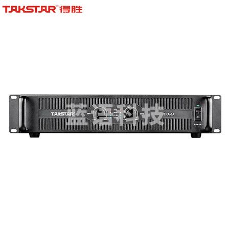 得胜(TAKSTAR)EKA-3A 300W功率2U功放 专业纯后级功放 舞台演出会议室及餐厅KTV工程安装与户外演出