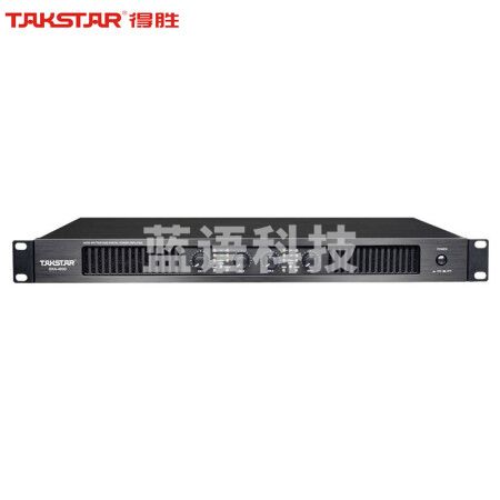 得胜(TAKSTAR)EKA-403D 专业四通道数字功率放大器 专业纯后级数字功放 舞台演出会议工程安装专用