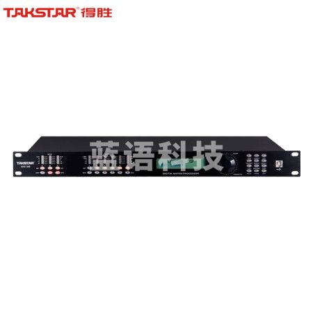得胜(TAKSTAR)EKX-306 数字音频处理器 3进6出 USB端口控制大型会议礼堂舞台剧院演出酒吧音频系统处理器