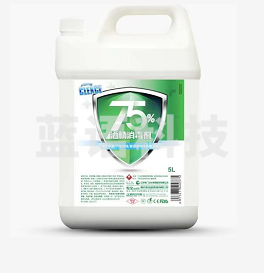 可立仕（cleace）75%酒精消毒液5L大桶装 酒精消毒喷雾