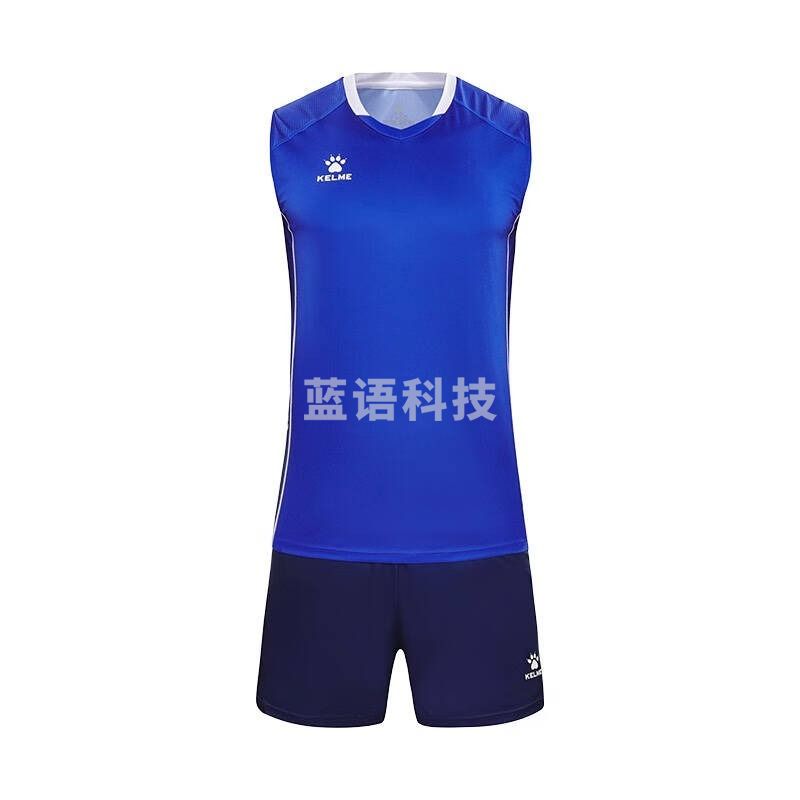 卡尔美训练套装男女无袖套装田径排球训练比赛队服