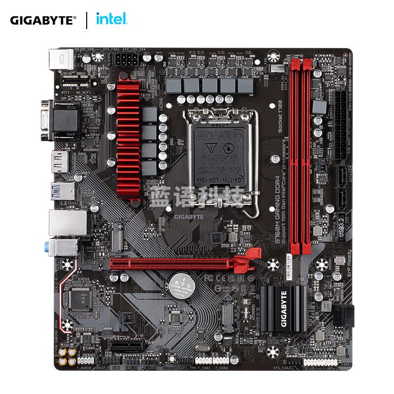 技嘉(GIGABYTE)魔鹰 B760M GAMING D4 主板支持CPU 1390013700KF Intel B760 LGA 1700