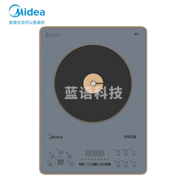 美的MC-SCL2207 电磁炉 立体测温 IH变频恒温电磁炉MCG彩板