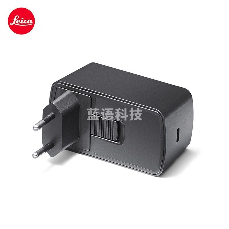 徕卡/Leica徕卡（Leica）SL3相机USB-C交流电适配器Aca-SCL6 莱卡相机充电头 转接头 黑色 安全用仪器