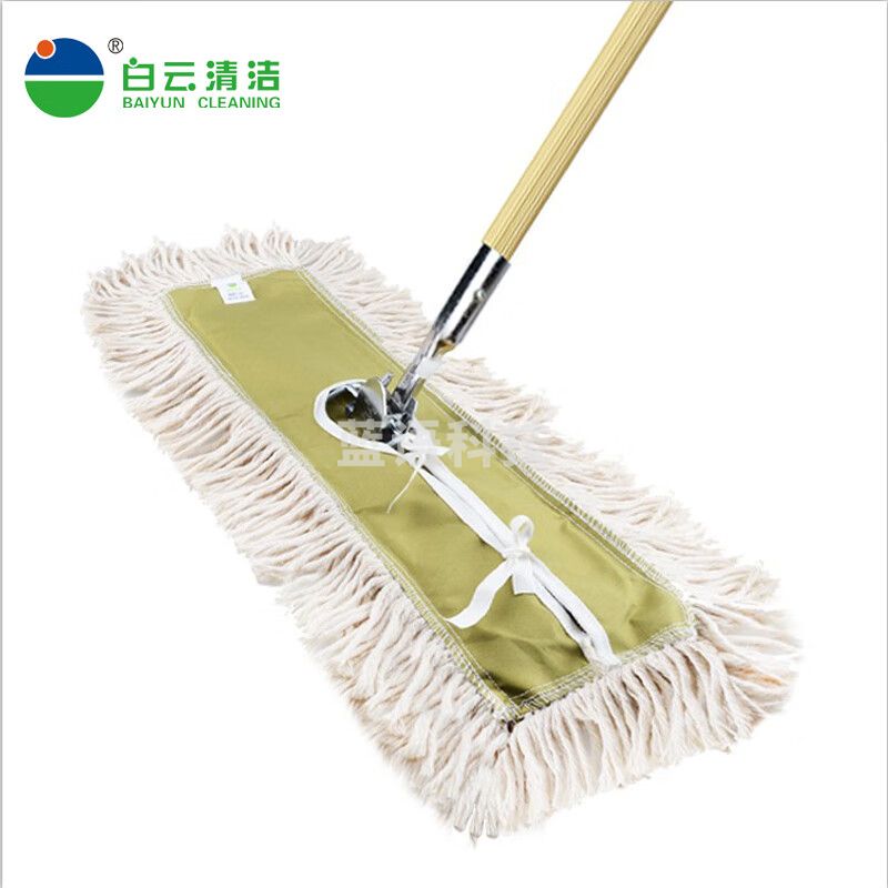白云清洁 AF01014 尘推棉线拖把平板地拖加厚排拖
