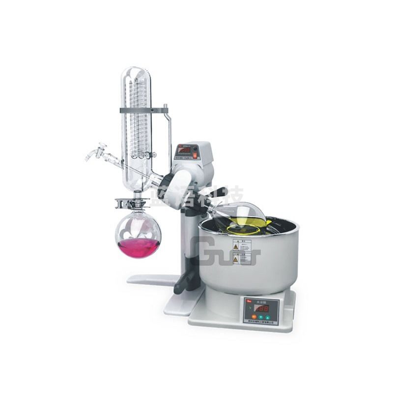 天爱 教学仪器 壹叁壹叁 郑州长城科工贸R-1001LN实验室旋转蒸发仪样品溶液浓缩蒸馏器 R-1001VN【垂直式冷凝装置】
