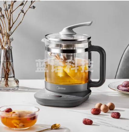 美的养生壶煮茶器家用多功能烧水花茶壶智能养生壶MK-Y12Q/1506B新款 带滤网养生壶MK-YSNC1506