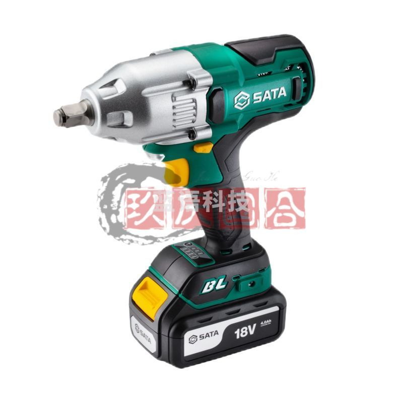 世达(SATA) 51074J系列18V锂电无刷冲击扳手580N·m 正品保障