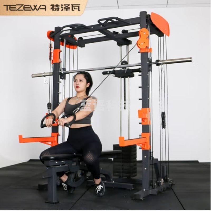 TEZEWA 其它大型健身器械 综合训练器械史密斯机龙门架深蹲举重多功能力量健身器材
