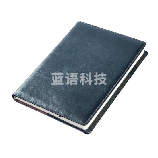 博文 18178 简约PU皮面商务记事本 B5 黑色