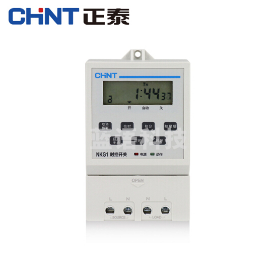 正泰 NKG1-AC220V 时控开关 定时器 定时开关 时间控制延时开关 微电脑时控开关