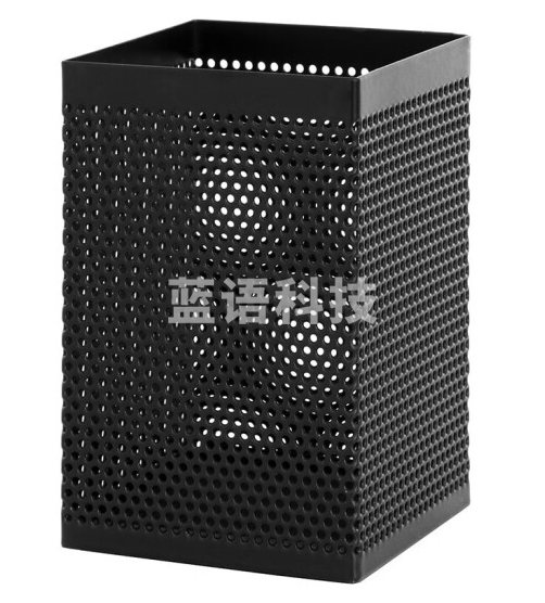 得力 908 笔筒 80只/箱(单位：箱) 黑
