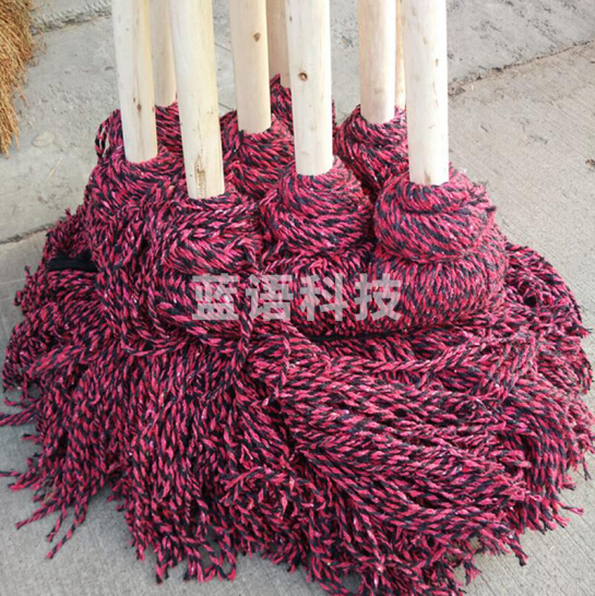 棉线拖把 传统老式花棉线墩布 清洁墩布 拖布 (10个/捆)